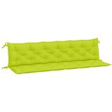 vidaXL Blazina za vrtno klop 2 kosa svetlo zelena oxford tkanina | Shoptok.si
