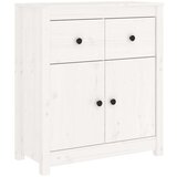  Komoda bijela 70 x 35 x 80 cm od masivne borovine | shoptok.hr