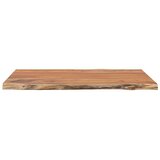 Stolna ploča 80x60x2,5 cm pravokutna bagremovo drvo živi rub | shoptok.hr