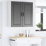  Ormar za Zid PORTO Crna 80 x 31 x 80 cm Konstruirano drvo | Eponuda.com