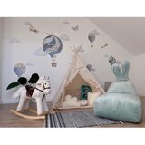 The Brooklyn Kids Mentolno zelena otroška vreča za sedenje Funny Bunny – | Shoptok.si
