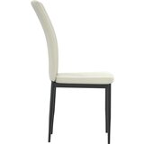  Jedilni stoli 2 kosa krem žamet, (20700945) | Shoptok.si