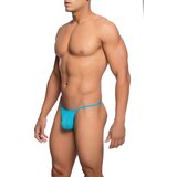 MOB Sheer T-Back Thong Aqua S/M Cene