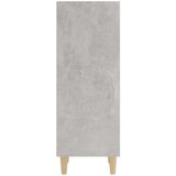  Komoda siva boja betona 34 5x32 5x90 cm od konstruiranog drva | shoptok.hr