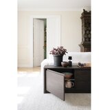 Rowico Komoda v hrastovem dekorju v temni naravni barvi 180x50x40 cm Melstone – | Shoptok.si