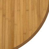 Okrugli tepih Prirodni 100 cm Bambus | shoptok.hr