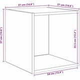  Set TV komoda 4 kom. Umjetnički hrast Konstruirano drvo | shoptok.hr