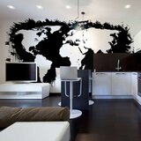  Tapeta - White continents black oceans... 450x270 Cijene