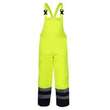 Lahti Pro hlače vidljive prošivene s naramenicama žuta "3XL" lahti L4110306 | shoptok.hr