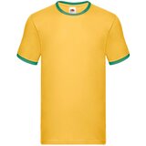 Fruit Of The Loom Men's Yellow T-shirt Ringer Cijene