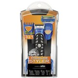 Gillette Styler darilni set brivnik 1 kos + nastavek za britje 1 kos + nastavek za striženje 3 kos + baterija 1 kos | Shoptok.si
