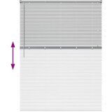  Zavjesa za prozor sa zavjesama Ostalo Srebrna 125 x 175 cm Aluminij | shoptok.hr