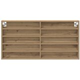  Ormar za izlaganje s policom Umjetnički hrast 100 x 8,5 x 50 cm | shoptok.hr