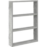 Maison Chic Stenska polica - Viseča Polica betonsko siv 43x9x60 cm inž. les, (21793783) Cene