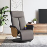 Maison Chic masažni naslanjač - Relax naslanjač z naslonjalom za noge taupe blago, (22061193) | Shoptok.si