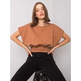 FANCY Sweatshirt-FA-BL-7111.66P-light brown | Shoptok.si