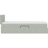  s od storage Svijetlo siva 100 x 200 cm Baršun | shoptok.hr