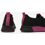 Resti Black women's sports shoes with fuchsia inserts Keteti - Footwear | Eponuda.ba