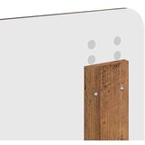  Uzglavlje s uzglavljem Staro drvo 120 cm Konstruirano drvo | shoptok.hr