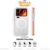  Maska za mobilni telefon Xiaomi 17 Pro Max, Belo-narandžasta | Eponuda.com