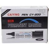  Permanent Marker Set Waterproof Black 10 Pcs. | shoptok.hr