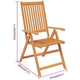  7-dijelni vrtni blagovaonski set od masivnog bagremovog drva 160-240 cm | shoptok.hr