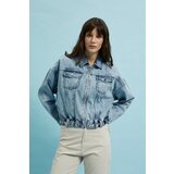 Moodo Women's denim jacket - blue Cijene