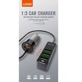 Ldnio Avtoadapter C61, 12/24 V, 1 x USB Quick Charge + 3 x USB 35 W | Shoptok.si