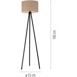 Lesnina XXXL STOJEČA LED-SVETILKA Duro //// | Shoptok.si