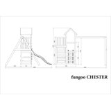 Fungoo Set CHESTER - drveno vrtno igralište | shoptok.hr