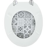  WC daska Siva 43 8 x 37 8 cm MDF ploča - 1 Porculan Ne | shoptok.hr