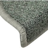  Prostirke za stepenice 15 kom 56x17x3 cm tamnozelene poluokrugle | shoptok.hr