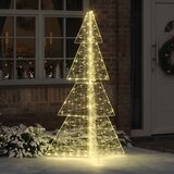  Božićno drvce s 240 LED svjetlima Topla bijela 180 cm Akril | Eponuda.com
