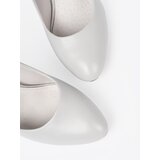 GOODIN Grey classic high-heeled pumps | Shoptok.si