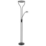 Globo Globo 59038SD - LED prigušiva podna lampa EBRO 20W/230V + 4W 3000K crna | Eponuda.com