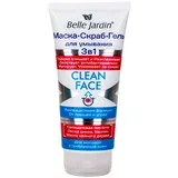 CLEAN FACE - Maska, piling i gel za čišćenje lica - antibakterijski protiv akni i mitisera 200ml