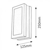 Rabalux Stuttgart spoljna zidna lampa E27 14W IP44 antikracit Spoljna rasveta | ePonuda.com