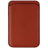 Kožni magsafe novčanik iPhone Leather Wallet with MagSafe Crvena