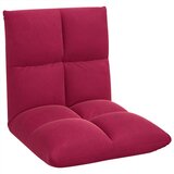  Podna stolica Vinska crvena 50 x 61 x 57 cm Baršun | shoptok.hr