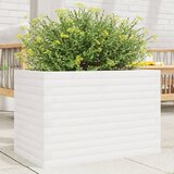  Vrtna sadilica bijela 70x40x46 cm od masivne borovine | Eponuda.com