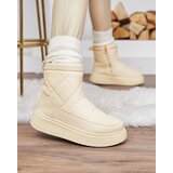 Resti Beige women's boots a'la snow boots Kacecica | shoptok.hr