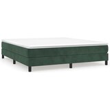 The Living Store Posteljni okvir temno zelen 180x200 cm žamet - Box Spring Posteljni Okvir, (21488389) | Shoptok.si