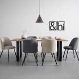 Bessagi Home jedilna miza malmo, les akacije, 200x100 cm | Shoptok.si