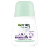 Garnier Mineral Protection 6 Floral Fresh 48h antiperspirant proti znoju, vonju in madežem na oblačilih 50 ml za ženske Cene