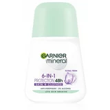 Garnier Mineral Protection 6 Floral Fresh 48h antiperspirant protiv znoja, neprijatnog mirisa i mrlja na odjeći 50 ml za žene