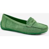 Boto Women's Suede Moccasins Green Lenvie | shoptok.hr