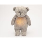 Moonie Bear 2.0 Organic Grey tješilica s melodijom 1 kom | shoptok.hr