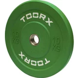 Toorx Olimpijski bumper kolut 10 kg, fi-50mm, zelen DBCH-10