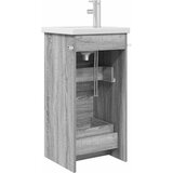  Kupaonski umivaonik s sudoperom Siva Sonoma 42 x 40 x 84,5 cm | shoptok.hr
