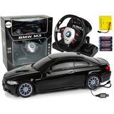  Licencirani auto na daljinsko upravljanje BMW M3 2.4G 1:18 - crni Cijene